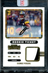 2022 Panini Contenders George Pickens Rookie RPA Steelers