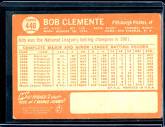 1964 Topps Roberto "Bob" Clemente #440 Pirates