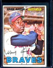 1967 Topps Hank Aaron #250 Braves