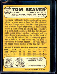 1968 Topps Tom Seaver #45 Mets
