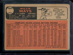 1966 Topps Willie Mays #1 Giants