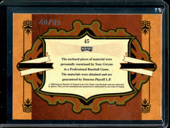 2008 Panini Prime Cuts Tony Gwynn Quad Relic /99 Padres