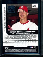 2006 Topps Co Signers Adam Wainwright Rookie Autograph Cardinals