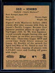 2001 Bowman Heritage Ichiro Rookie Card #352 Mariners