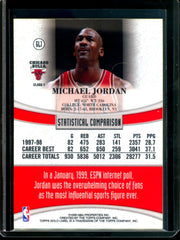 1999 Topps Gold Label Michael Jordan Refractor #GL1 Bulls