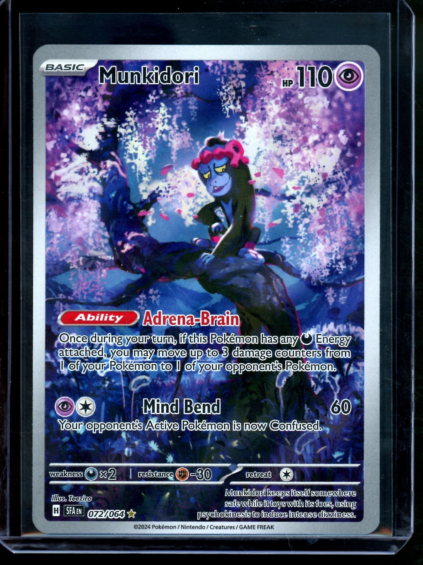 2024 Pokemon Shrouded Fable Munidori 072/064