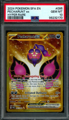 2024 Pokemon Shrouded Fable Pecharunt EX 095/064 PSA 10