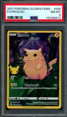 2021 Pokemon Celebrations Pikachu 005/025 PSA 8