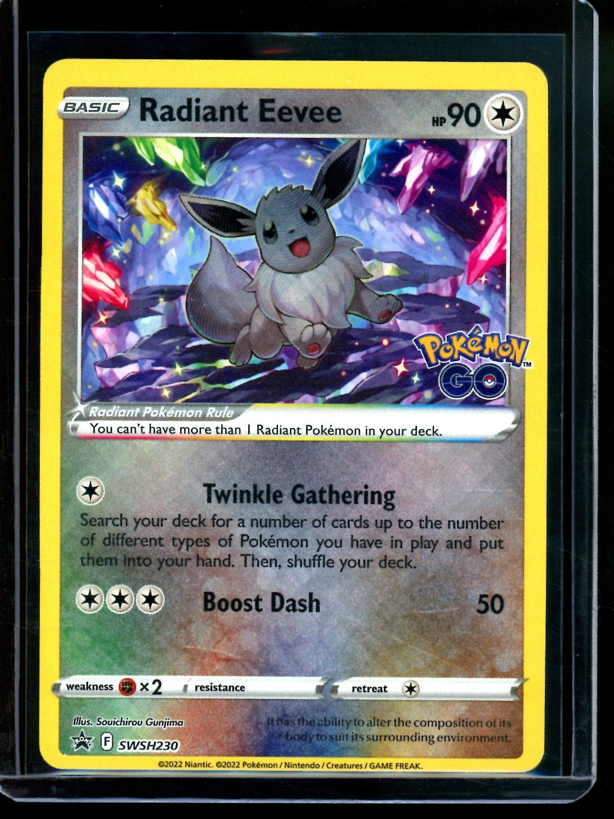 2022 Pokemon Go Radiant Eevee SWSH230