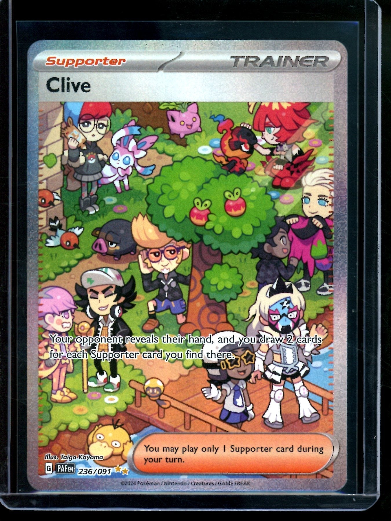 2024 Pokemon Paldean Fates Clive 236/091