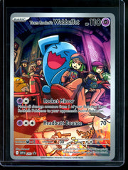 2025 Pokemon Scarlet and Violet Team Rocket's Wobbuffet 203 Promo