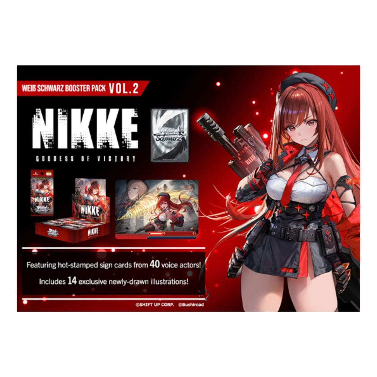 Weiss Schwarz Goddess of Victory Nikke Vol.2 Booster Box (Presell)