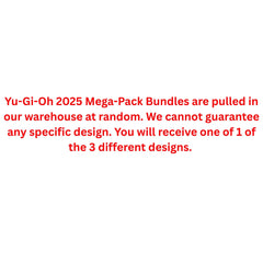Yu-Gi-Oh 2025 Mega-Pack Bundle Tuck Box