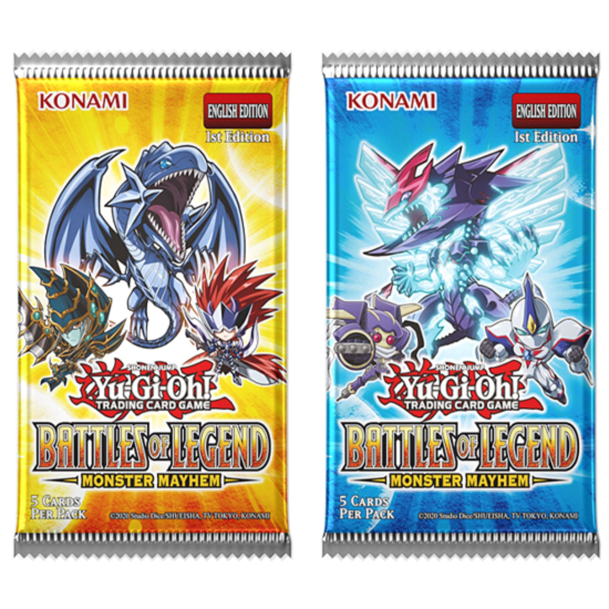 Yu-Gi-Oh Battles of Legend Monster Mayhem Booster Pack