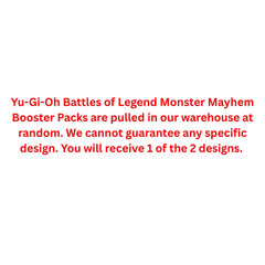 Yu-Gi-Oh Battles of Legend Monster Mayhem Booster Pack