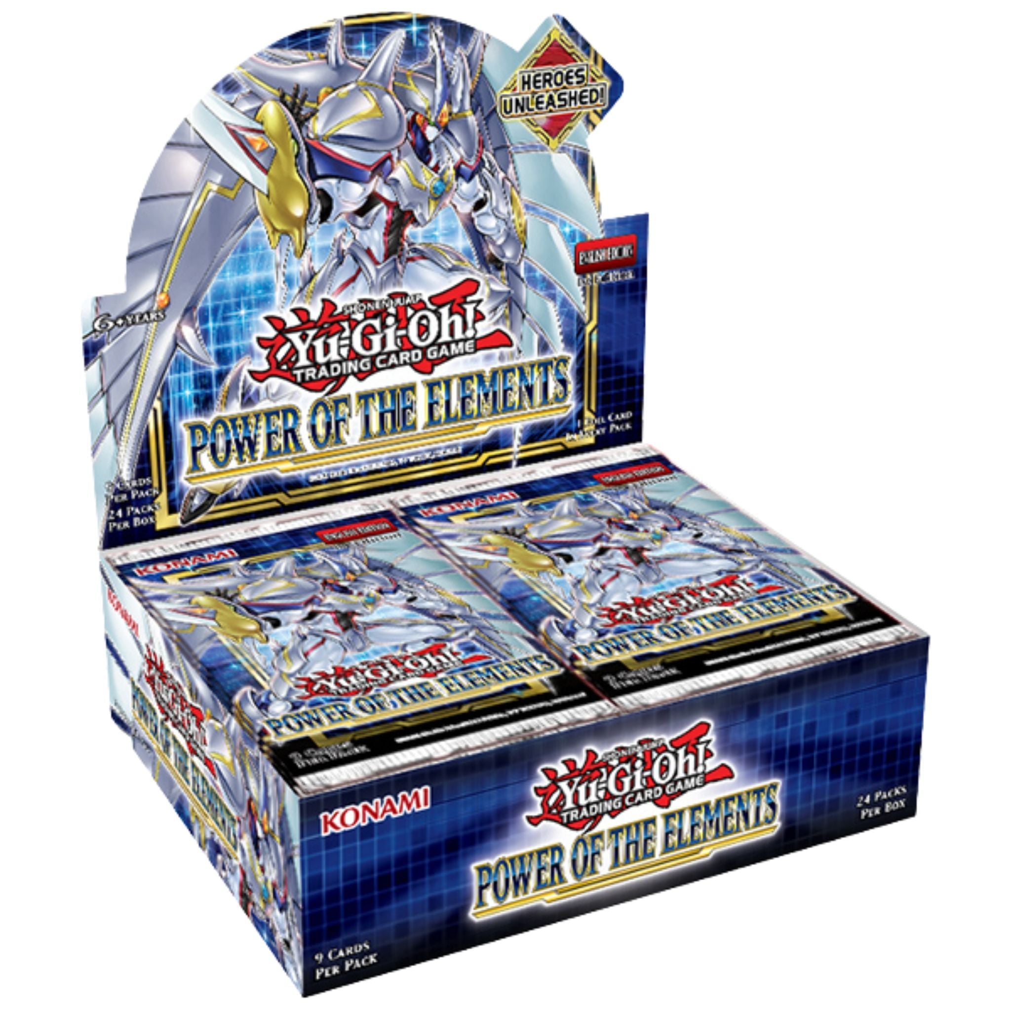 Yu-Gi-Oh Power of the Elements Unlimited Booster Box